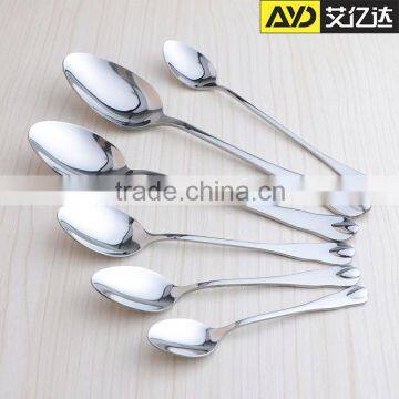 Concise Style Cutlery Stainless Steel Silver and Gold Wedding Cutlery photo-2