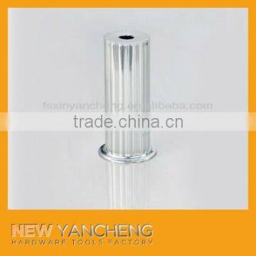 latest modern design 13cm height glossy glass table fittings