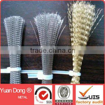 Stainless steel and brass wire wheel brushes