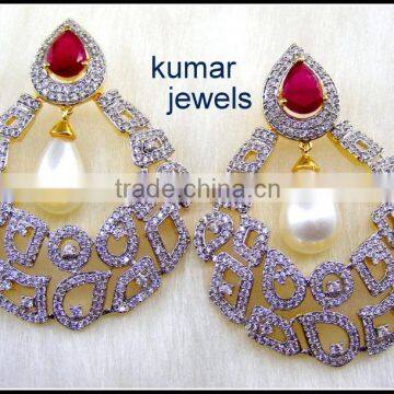 Big Diamond Style Earrings