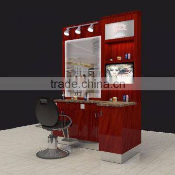 Luxury Barber Shop Design Of Hair Salon Mirror Station