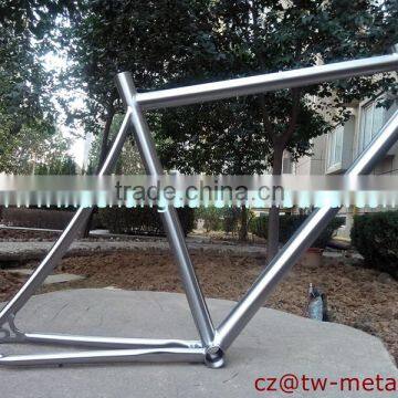 2016 fashionable Titanium track bike frame customized titanium bicycle part