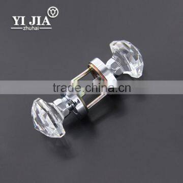 Clear Diamond Bedroom Furniture Crystal Door Lock Handles photo-3