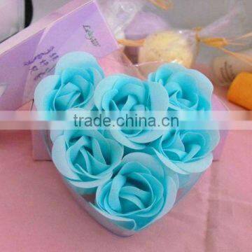 natural handmake rose paper gift soap