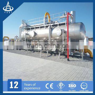 Professional manufactury Skid mounted gas pressure regulating and metering station