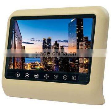 9" inch car back seat lcd monitor with bluetooth