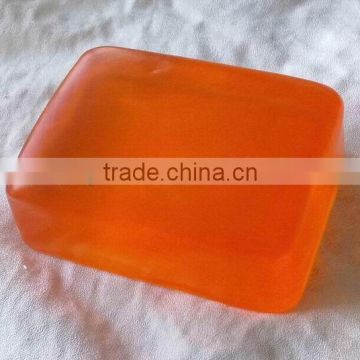 carrot lightening soap OEM transparent soap glycerin transparent soap bath soap factory