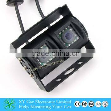 Dual Lens Bus Cctv Cameracctv True Vision ir Led Reverse Camera Auto Rear View Camera XY-1203 photo-2