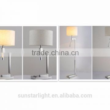 High Quality Hotel Floor Lamp/light And Table Lamp/ Light With LED Arm Light lamp