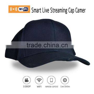 China Wholesaler micro usb camera mini hidden cap cam hat live video camera hidden webcam video