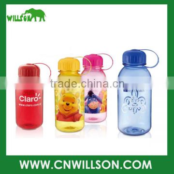 Super quality hot sell plastic sport water bottle for kids /bpa free water bottles