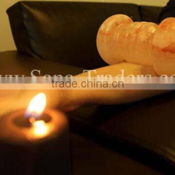 Spa Massage Stones / Foot Hand Roller / Massage Salt Stones / Rock Salt Tile / Massage Salt Stones / Orange Spa Salt / Spa Salt