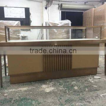 High End Pandora Jewelry Store Furniture Design Used Clear Glass Showcase With LED Strip Light