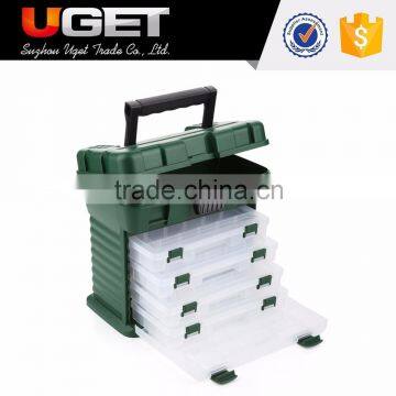 Hot Sale Plastic Fishing tool box with handle