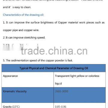 Water Soluble Copper Pipe Stretch Drawing Oil