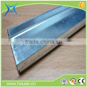 metal stud and track for gypsum board drywall partition