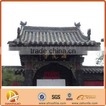 China building material high quality decorative clay ridge tiles