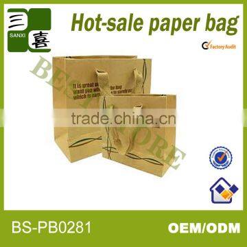 different types of paper bag for you choose,coated paper.art paper or kraft paper