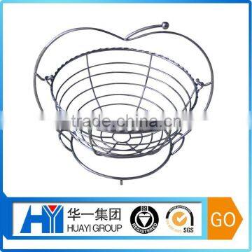 Apple Shape Wire Metal Fruit Basket