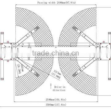 3.5T Single Post Car Lift photo-4