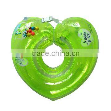 floating pvc inflatable infant neck ring Water Sport Swimming Rings For baby