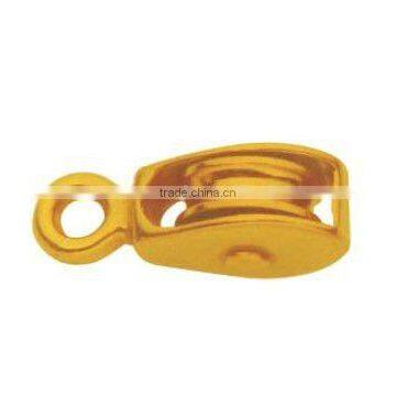 brass single sheave pulley-LF-B019