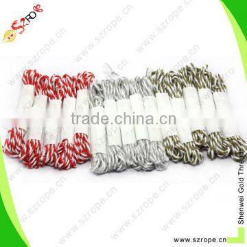 1.5mm cheap cotton rope, multi colored cotton rope