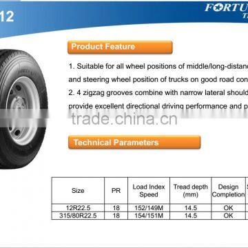 china best quality austone brand truck tyre 315/80r22.5 for sale