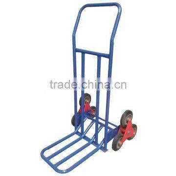 150KG stair climbing hand truck with folding plate