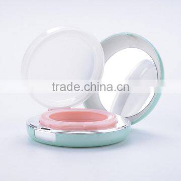 Cosmetics Packaging 15g Plastic Round White Silver BB CC Air Cushion Compact photo-2