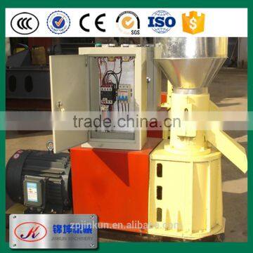 Small Output Mini Model Flat Die Animal Feed Pellet Machine photo-2