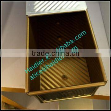 High Quality Golden Color Coated Non-stick Alloy Aluminum Pullman Pan/toaster Oven Baking Pans photo-6