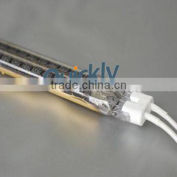 carbon fiber quartz infrared heating lamp 1kw for cooking