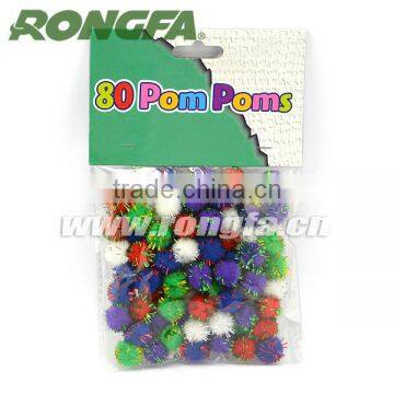 High Quality Pom Poms For Kids DIY Use photo-4