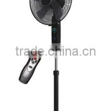 16 inch remote control standing fan electric / stand air cooler fan / plastic stand fan parts