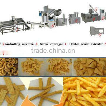 HOT!!! Automatic Continuous Fried Snack Food Processing Line