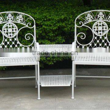 Decorative Antique Bench With One Chair