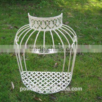 Useful Vintage Metal S/2 Wall Shelf Wall Planter Holder photo-2