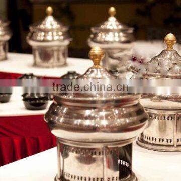 handmade party used chafing dish | brass plated chafing dish | 2015 metal made party supplies chafing dish
