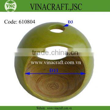 Decorative Spun bamboo vase
