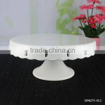 China suppliers wholesale porcelain wedding cake stand for custom design