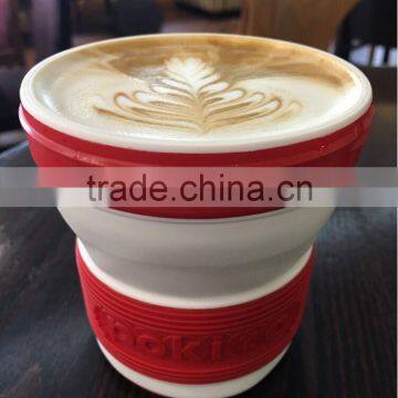New Flexible High Quality Environmental Water Cup, Telescopic Coffee Cups, TPE Colorful Funny Useful Coffee Mugs For Wholesale photo-6