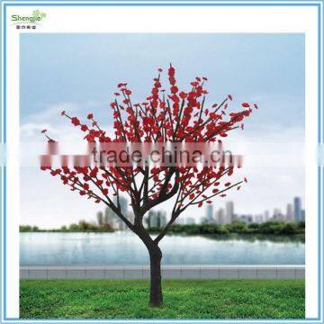 Artificial peach blossom led tree any color for you to choose