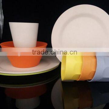 Bamboo Fiber Round Shape Tableware/dinnerware Sets photo-5