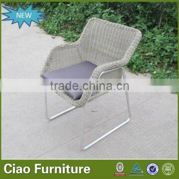 Latest Design Aluminum Round Wicker Outdoor Chair Cushions photo-4