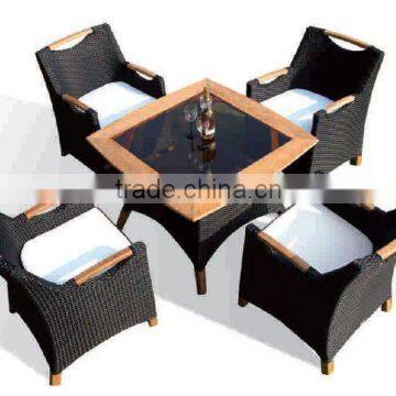 100% Handmade Used Outdoor Garden Furniture Rattan Coffee Table photo-3