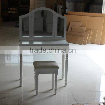 french style modern dressing table with mirror /Dressing Table /Wooden Dresser/mirror furniture dressing table