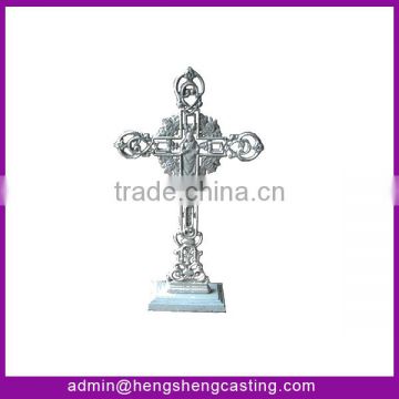 metal cross,virgin mary statue metal statue carving