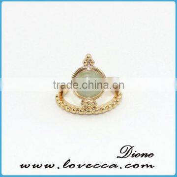 Cheap Fashion Wholesale Trendy Ladies Fashion Natural Gemstone Ring photo-3