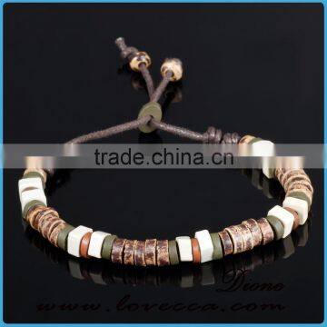 Unisex Clay Charm Tribe Bracelets Trending Ceramic/Clay Beads Bracelet Handmade Fashion Jewelry photo-3